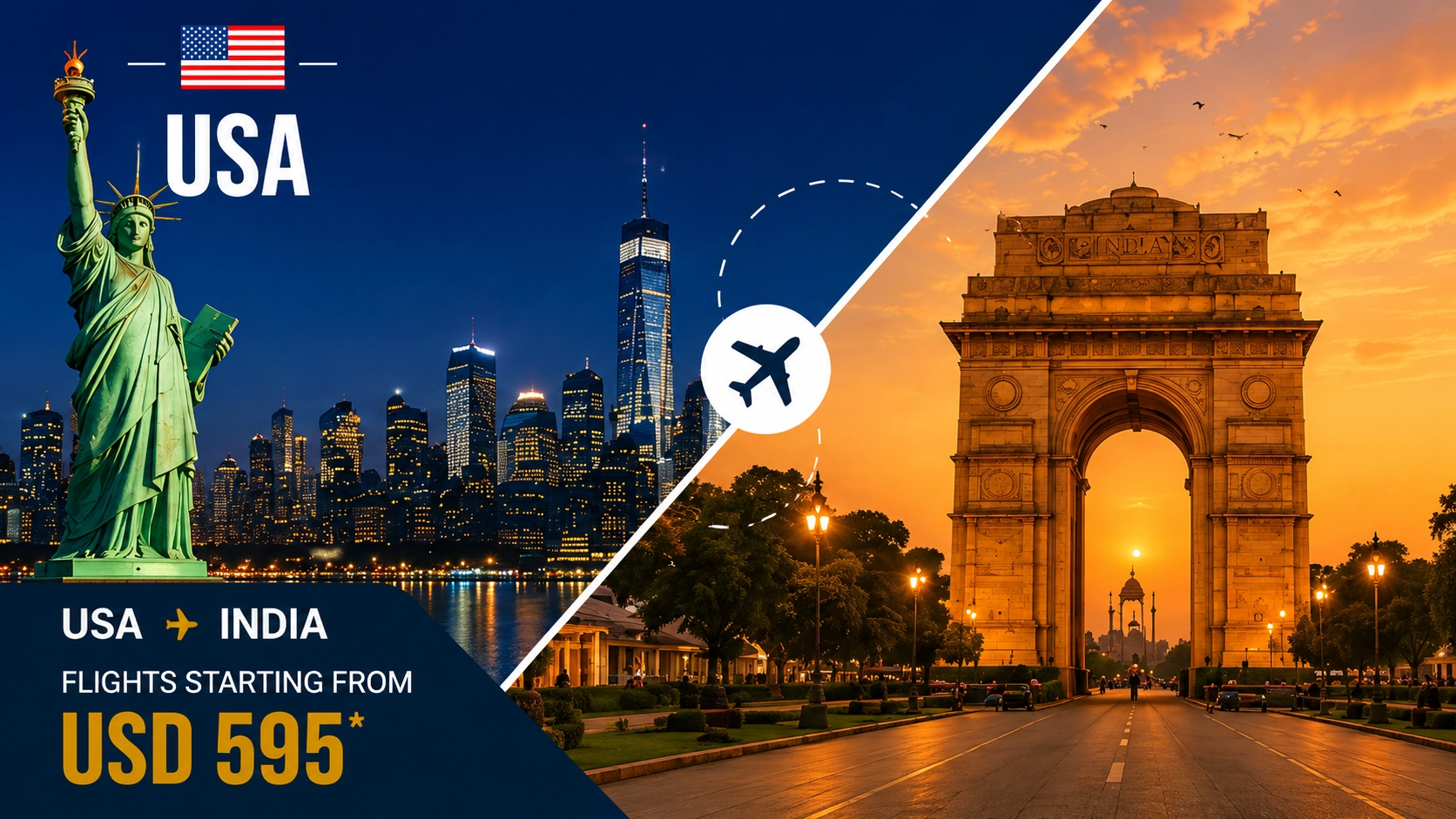 USA to India Flight Deals